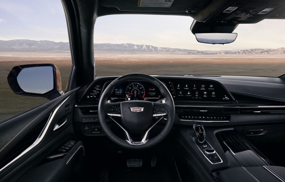 Cadillac publică toate informațiile despre Escalade-V, cel mai puternic model din istoria companiei - Poza 8