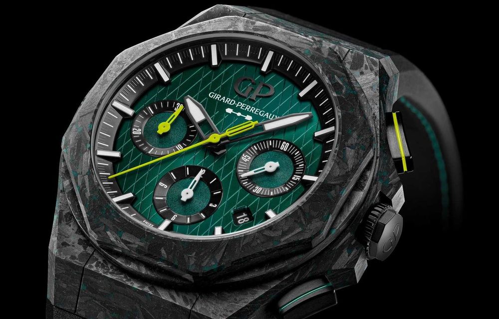 Aston Martin și orologierul Girard-Perregaux colaborează pentru un ceas care utilizează materiale din F1 - Poza 2