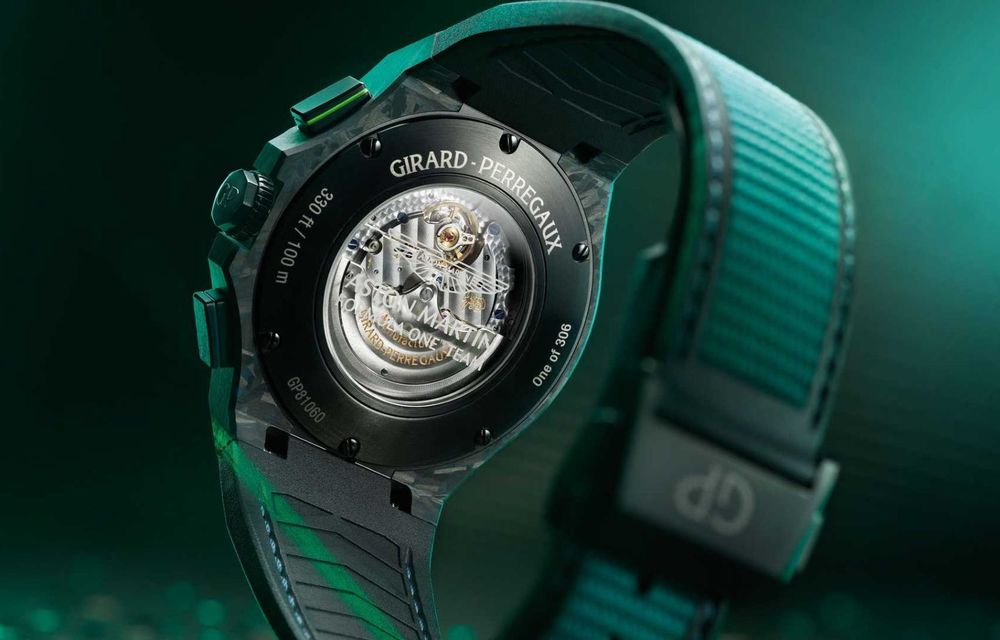 Aston Martin și orologierul Girard-Perregaux colaborează pentru un ceas care utilizează materiale din F1 - Poza 6