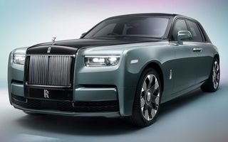 Rolls-Royce anunță îmbunătățiri pentru limuzina Phantom: jante noi și grilă iluminată