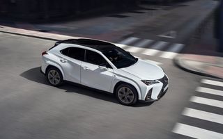 Noutăți pentru Lexus UX: sistem multimedia nou și linie de echipare F SPORT Design