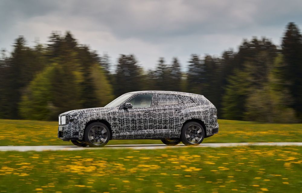 Imagini cu viitorul BMW XM din timpul testelor dinamice: V8 + motor electric, 650 CP - Poza 4