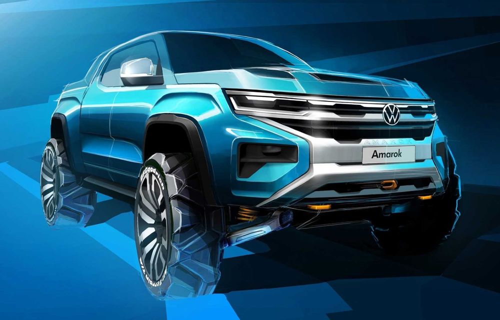 Informații noi despre Volkswagen Amarok: motor V6 diesel dezvoltat de Ford - Poza 1
