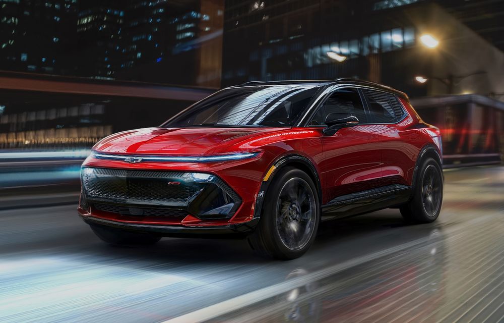 Un nou teaser cu interiorul viitorului model electric Chevrolet Equinox EV - Poza 1