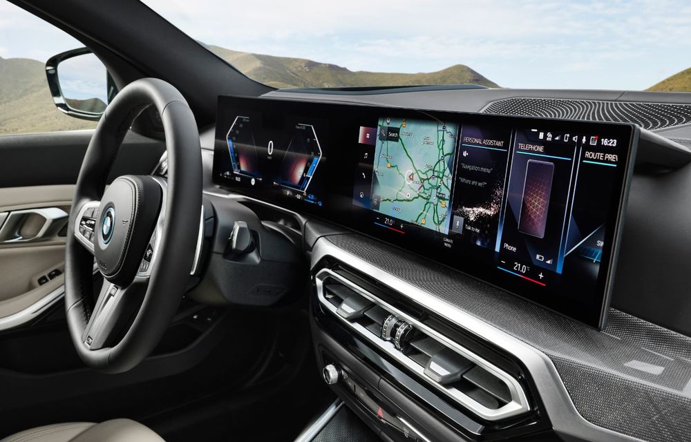 BMW Seria 3 facelift: modficări subtile de design și ecran curbat pentru interior - Poza 25