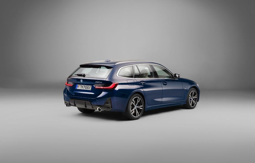 BMW Seria 3 facelift: modficări subtile de design și ecran curbat pentru interior - Poza 23
