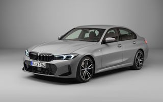 BMW Seria 3 facelift: modficări subtile de design și ecran curbat pentru interior