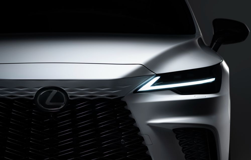 Lexus publică o imagine teaser cu noua generație RX - Poza 1