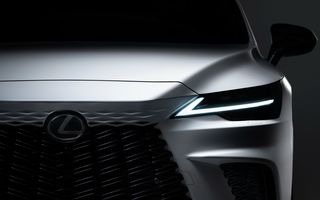 Lexus publică o imagine teaser cu noua generație RX