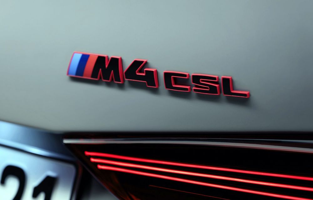 BMW prezintă noul M4 CSL: 550 CP și producție limitată la 1.000 de exemplare - Poza 46