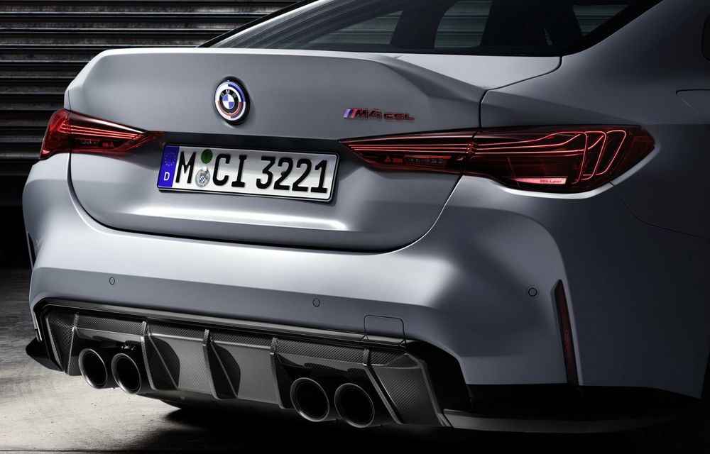 BMW prezintă noul M4 CSL: 550 CP și producție limitată la 1.000 de exemplare - Poza 42