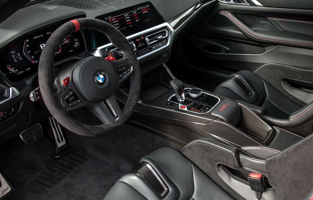 BMW prezintă noul M4 CSL: 550 CP și producție limitată la 1.000 de exemplare - Poza 30