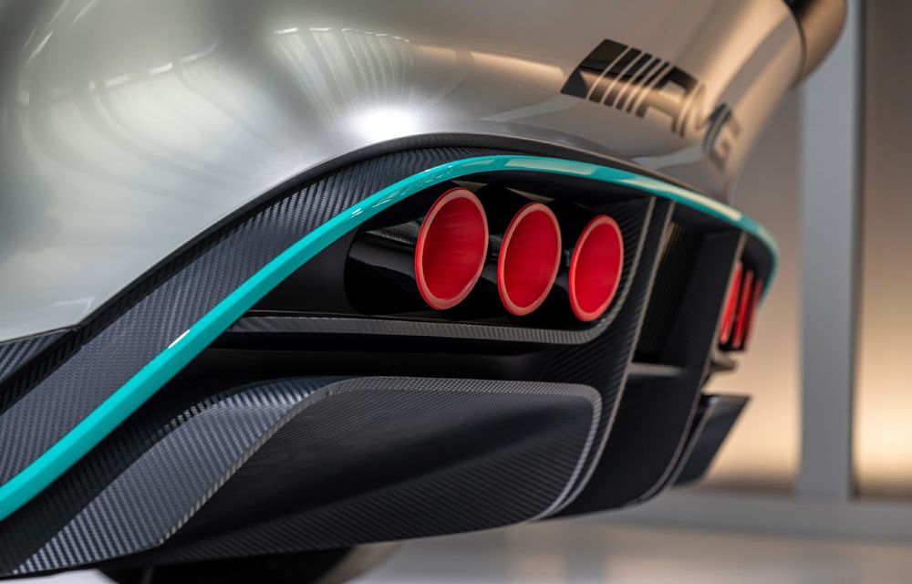 Mercedes Vision AMG, un concept care anunță un viitor rival electric pentru Porsche Taycan - Poza 35
