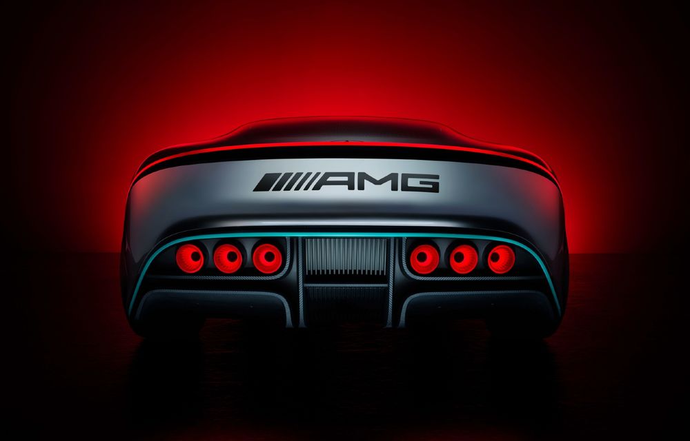 Mercedes Vision AMG, un concept care anunță un viitor rival electric pentru Porsche Taycan - Poza 3