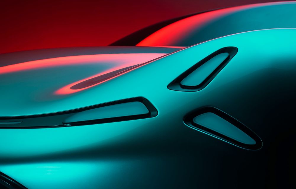 Mercedes Vision AMG, un concept care anunță un viitor rival electric pentru Porsche Taycan - Poza 5