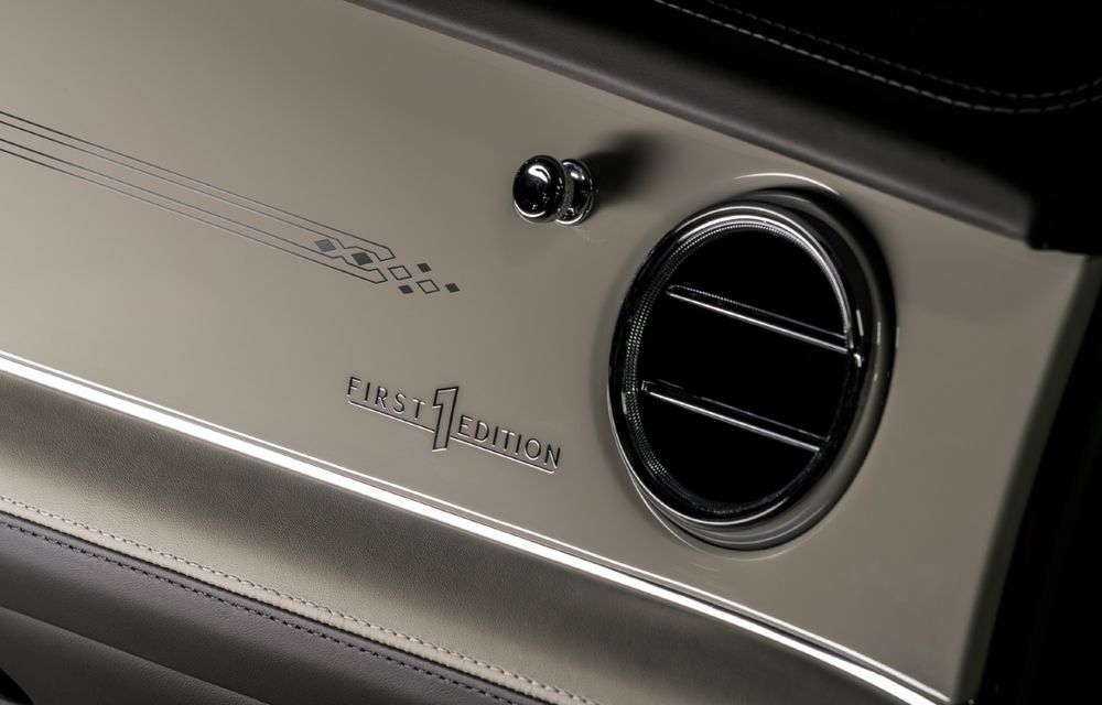 Ediție limitată Bentley Bentayga EWB Azure First Edition: ampatament mărit, disponibilă doar 12 luni - Poza 9