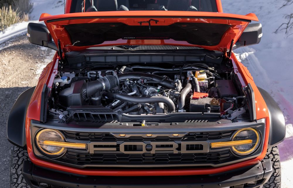 Șeful Ford confirmă: noul Bronco Raptor are un motor V6 de 418 cai putere și 596 Nm - Poza 4