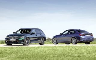 Noile BMW Alpina B3 și D3 S facelift: versiunea pe benzină are acum 495 CP