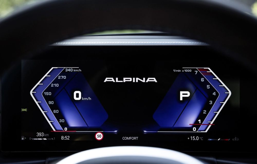 Noile BMW Alpina B3 și D3 S facelift: versiunea pe benzină are acum 495 CP - Poza 13