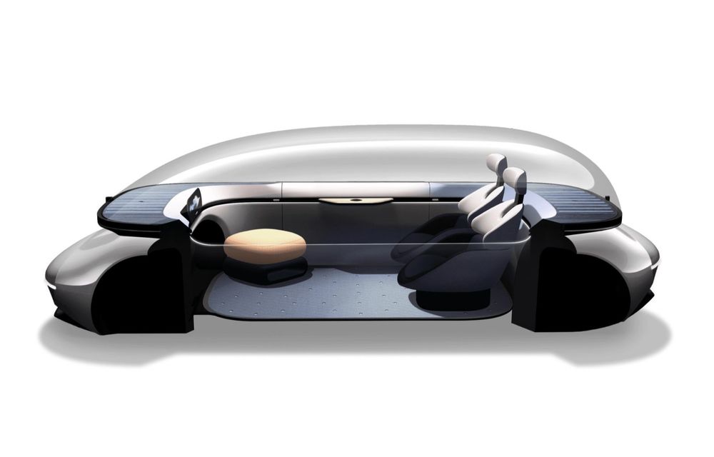 Japonezii au inventat o mașină autonomă care arată ca o sufragerie pe roți - Poza 9