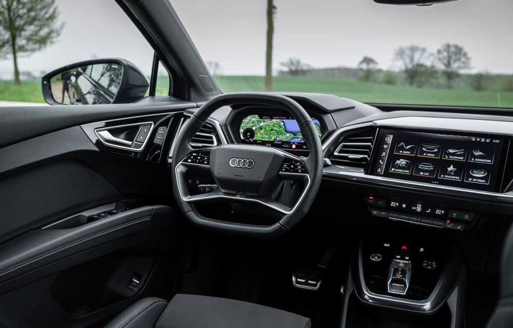 Mașinile din „Aventour la feminin 2022&quot; by Textar: Audi Q4 Sportback E-Tron, un SUV electric cu 299 CP - Poza 9
