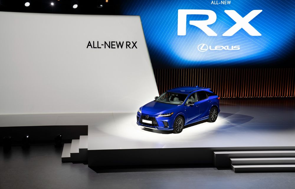 Noul Lexus RX. Design nou și motoare electrificate, inclusiv un hibrid cu încărcare la priză - Poza 25