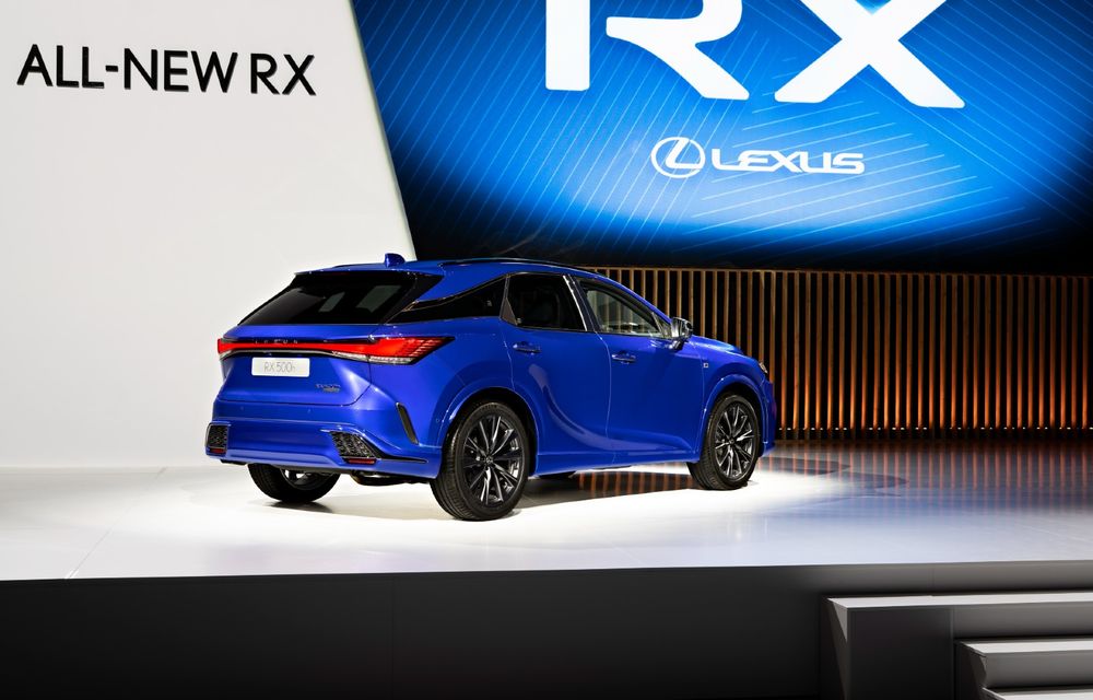 Noul Lexus RX. Design nou și motoare electrificate, inclusiv un hibrid cu încărcare la priză - Poza 30