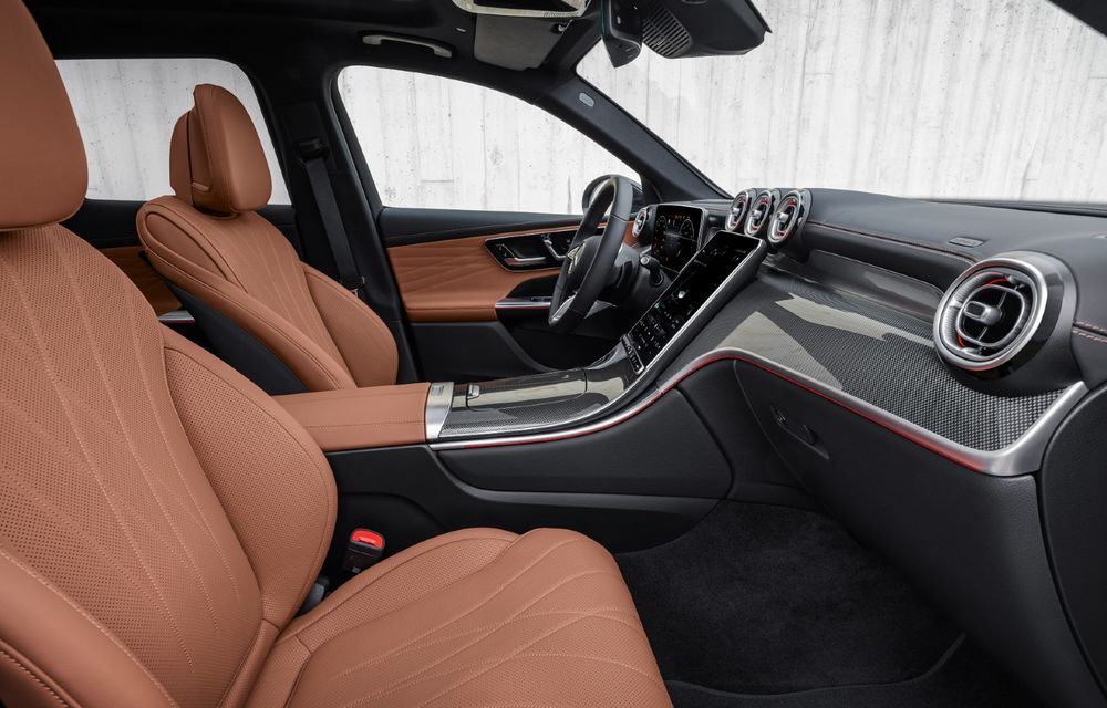 Noul Mercedes-Benz GLC. Schimbări subtile de design, interior nou și motoare electrificate - Poza 25