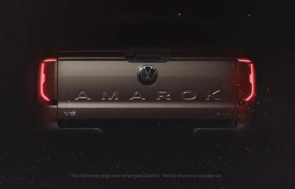 VIDEO: Imagine cu spatele viitoarei generații Volkswagen Amarok - Poza 1