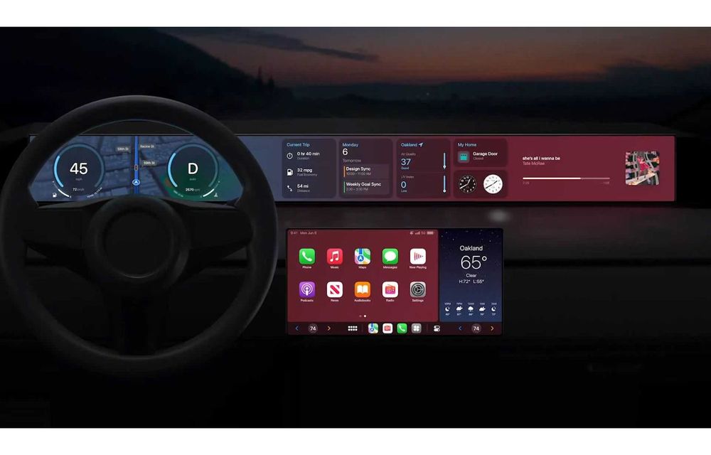 Noua generație Apple CarPlay. Funcționalitate îmbunătățită și personalizare extinsă - Poza 2