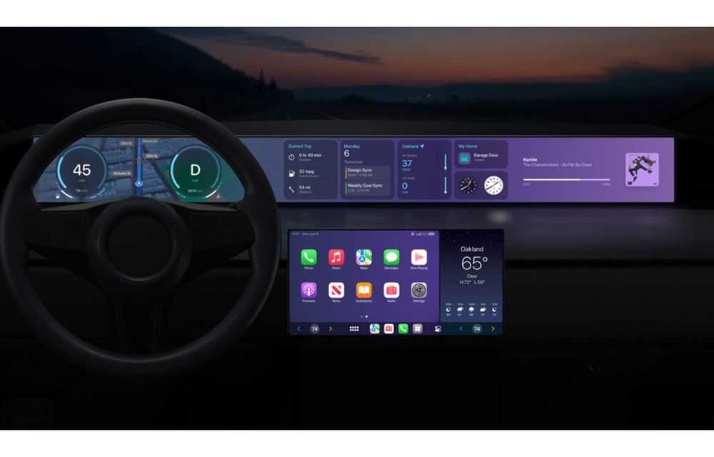 Noua generație Apple CarPlay. Funcționalitate îmbunătățită și personalizare extinsă - Poza 1