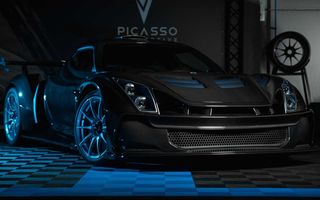 Elvețienii lansează un supercar nou: Picasso 660 LMS are un motor V6 italian de 660 de cai putere