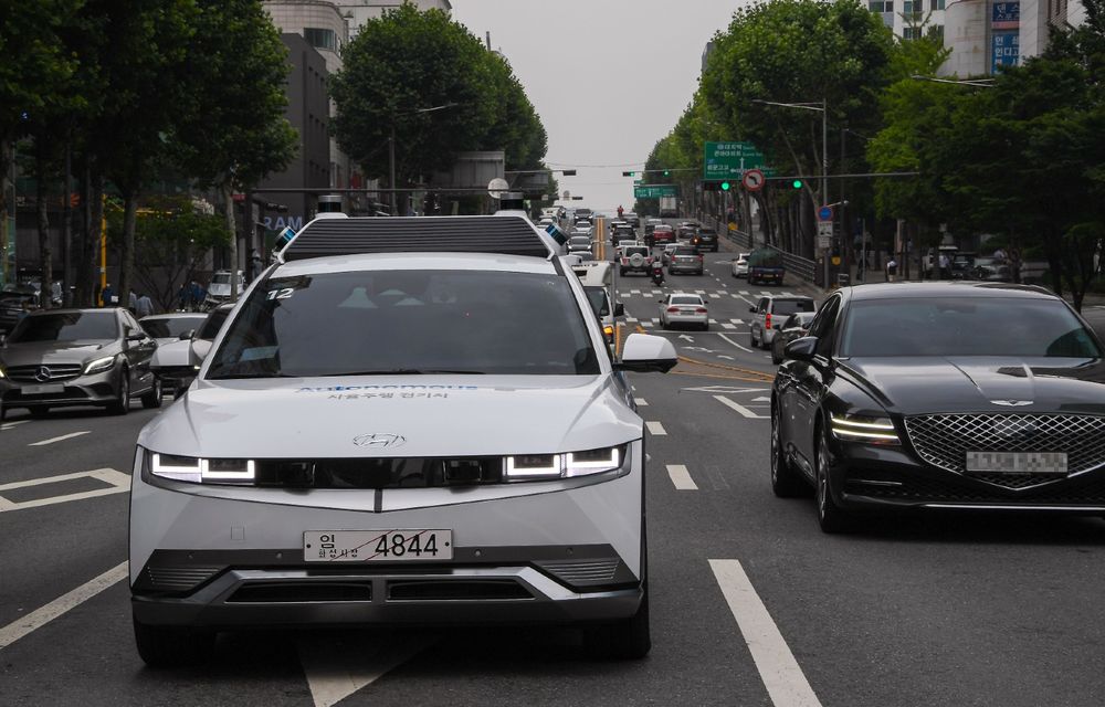 Hyundai lansează un serviciu de taxiuri fără șofer în Coreea de Sud - Poza 3