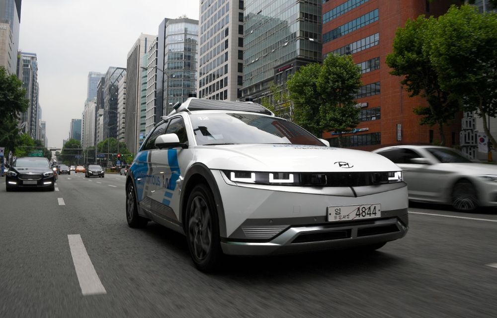 Hyundai lansează un serviciu de taxiuri fără șofer în Coreea de Sud - Poza 5