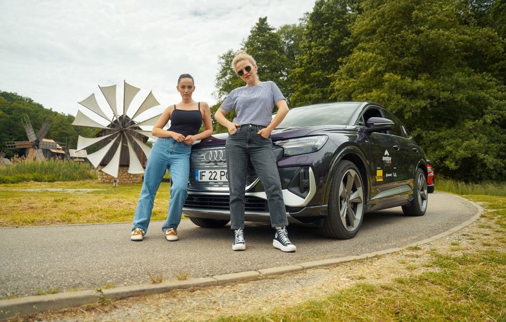 Cum a fost în #Aventour la feminin 2022 by Textar: impresii de la bordul lui Audi Q4 Sportback E-Tron - Poza 5