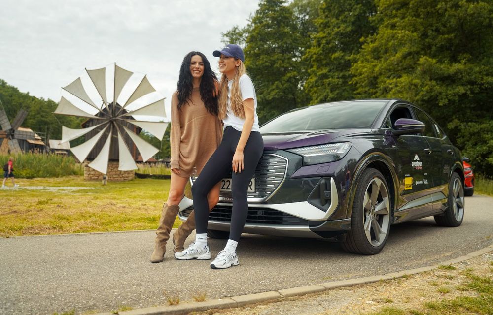 Cum a fost în #Aventour la feminin 2022 by Textar: impresii de la bordul lui Audi Q4 Sportback E-Tron - Poza 50