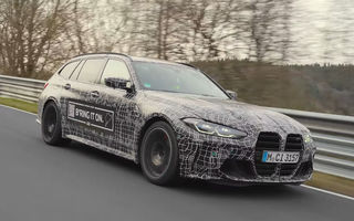 OFICIAL: Viitorul BMW M3 Touring, cel mai rapid break de pe Nurburgring