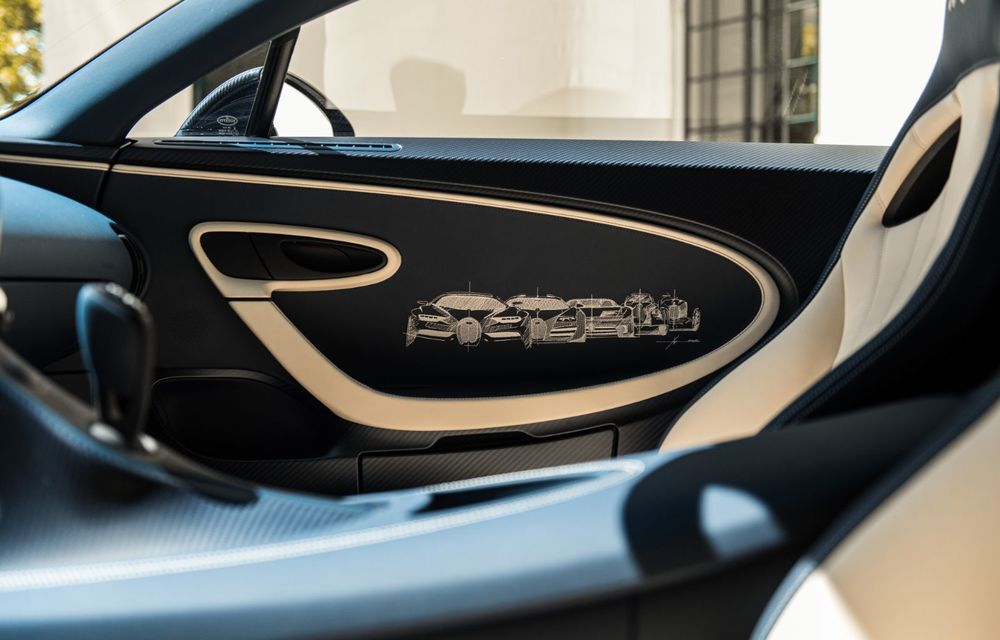 Noul Bugatti Chiron L'Ebe: ediție finală, replicată în doar 3 exemplare - Poza 9