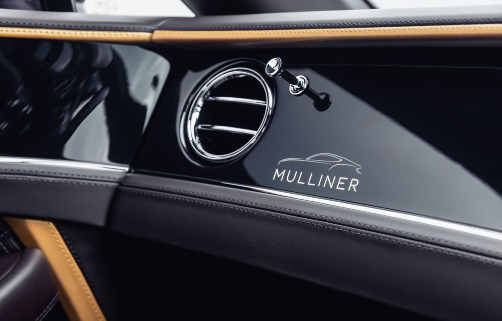 Noul Bentley Continental GT Mulliner: cel mai puternic și luxos Continental GT - Poza 8