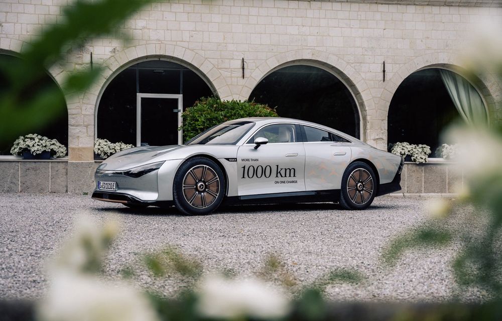 Mercedes-Benz Vision EQXX și-a bătut propriul record de autonomie: 1.202 km cu o singură încărcare - Poza 2