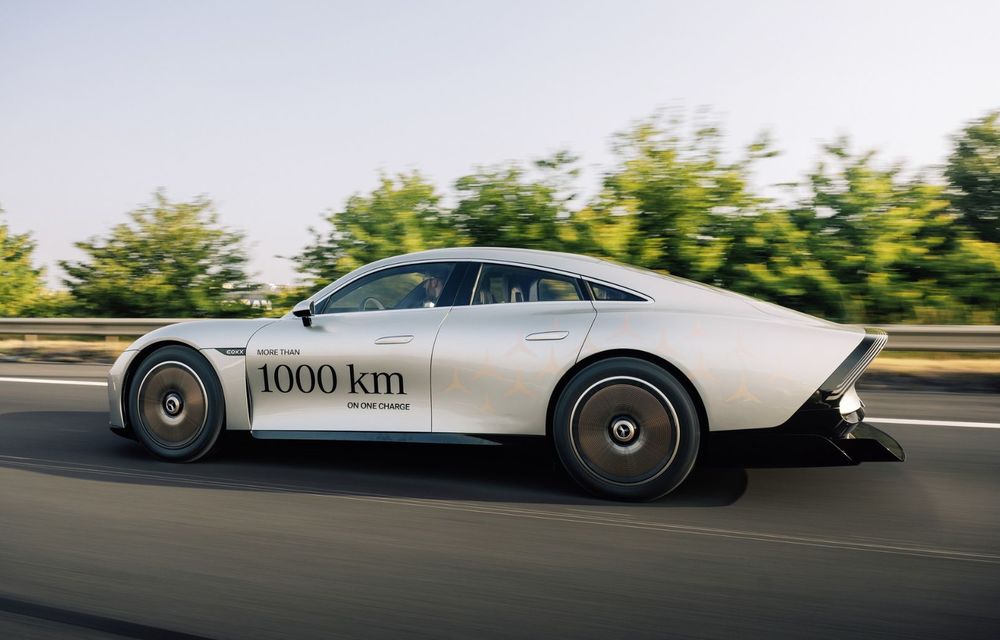 Mercedes-Benz Vision EQXX și-a bătut propriul record de autonomie: 1.202 km cu o singură încărcare - Poza 4