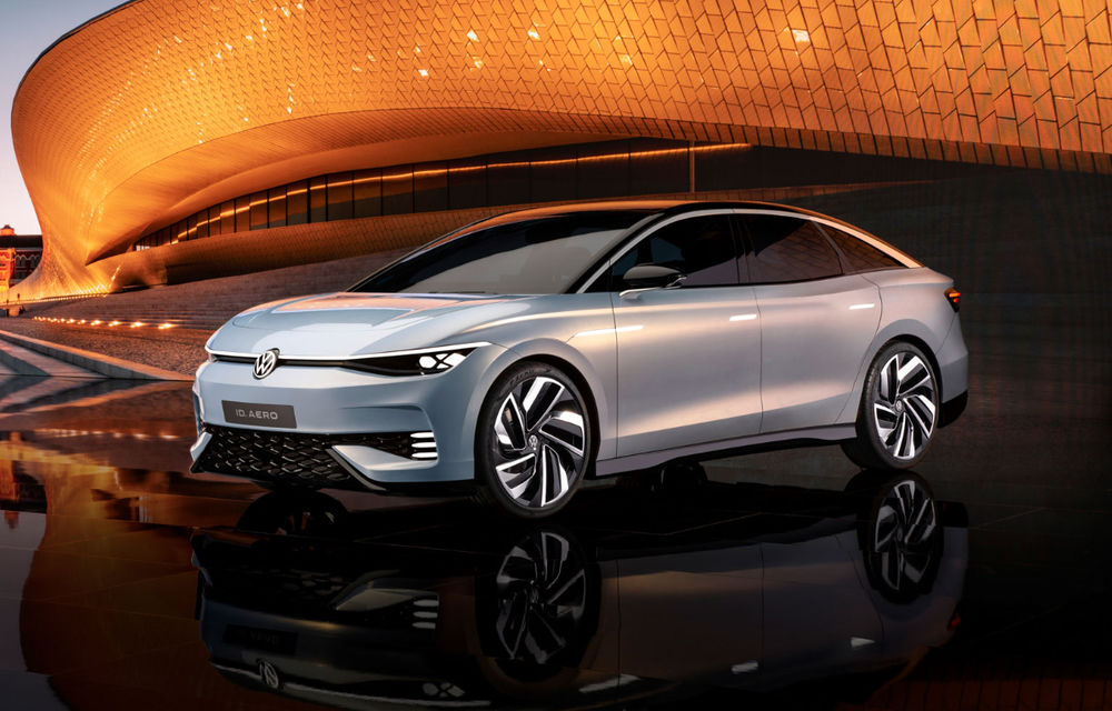 Noul concept Volkswagen ID.Aero: înlocuitorul electric al lui Passat are 620 km autonomie - Poza 1