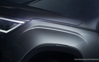 Teaser nou cu viitorul Volkswagen Amarok. Va fi lansat luna viitoare