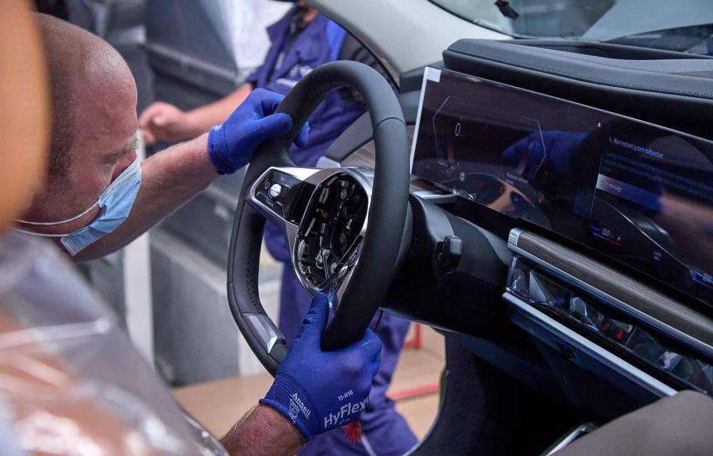 Noua generație BMW Seria 7 a intrat în producție la uzina din Dingolfing - Poza 6