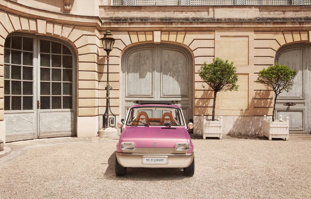 Renault 5 Diamant: vechiul model francez, reînviat ca un concept cu volan din marmură - Poza 1
