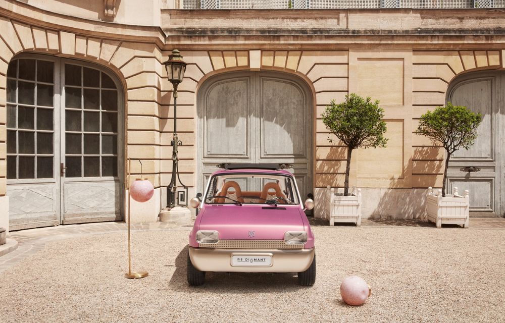 Renault 5 Diamant: vechiul model francez, reînviat ca un concept cu volan din marmură - Poza 7