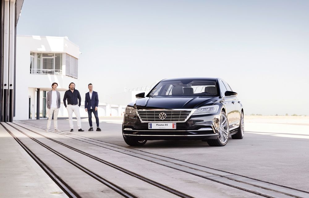 OFICIAL: Volkswagen a dezvăluit cum ar fi trebuit să arate înlocuitorul limuzinei Phaeton - Poza 4