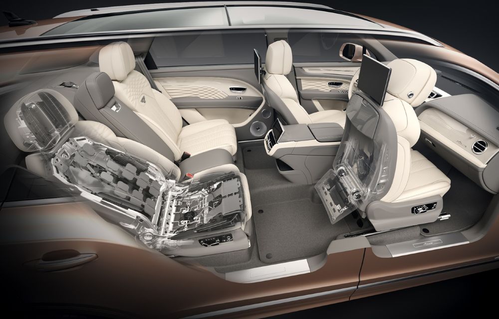 Noile scaune Bentley Airline Seat Specification, cele mai avansate scaune din lume - Poza 2