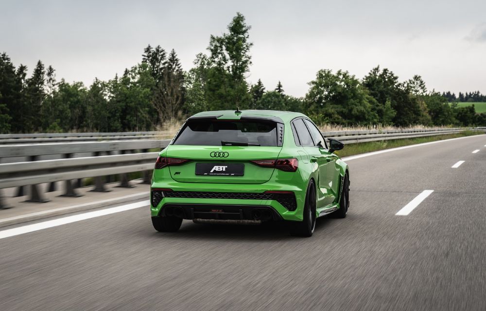 Tunerii de la ABT scot performanțe de supercar din Audi RS3: motor de 500 de cai și 0-100 km/h în 3.3 secunde - Poza 4
