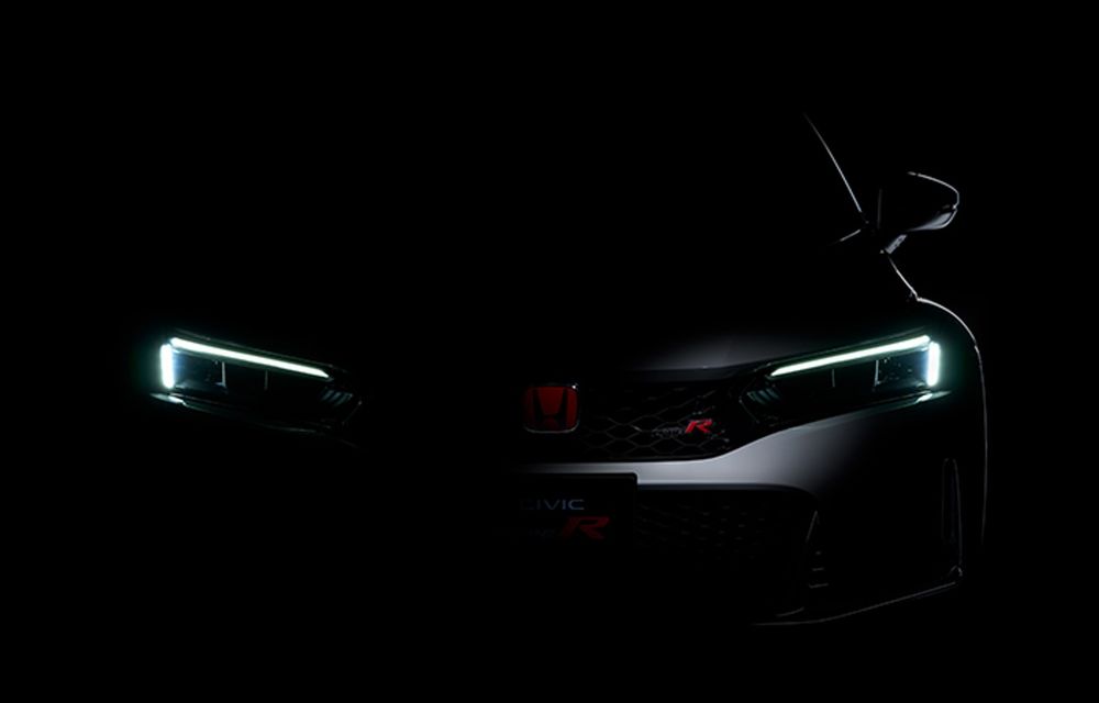 Teaser cu viitorul Honda Civic Type R. Hot hatch-ul va păstra cutia manuală - Poza 1